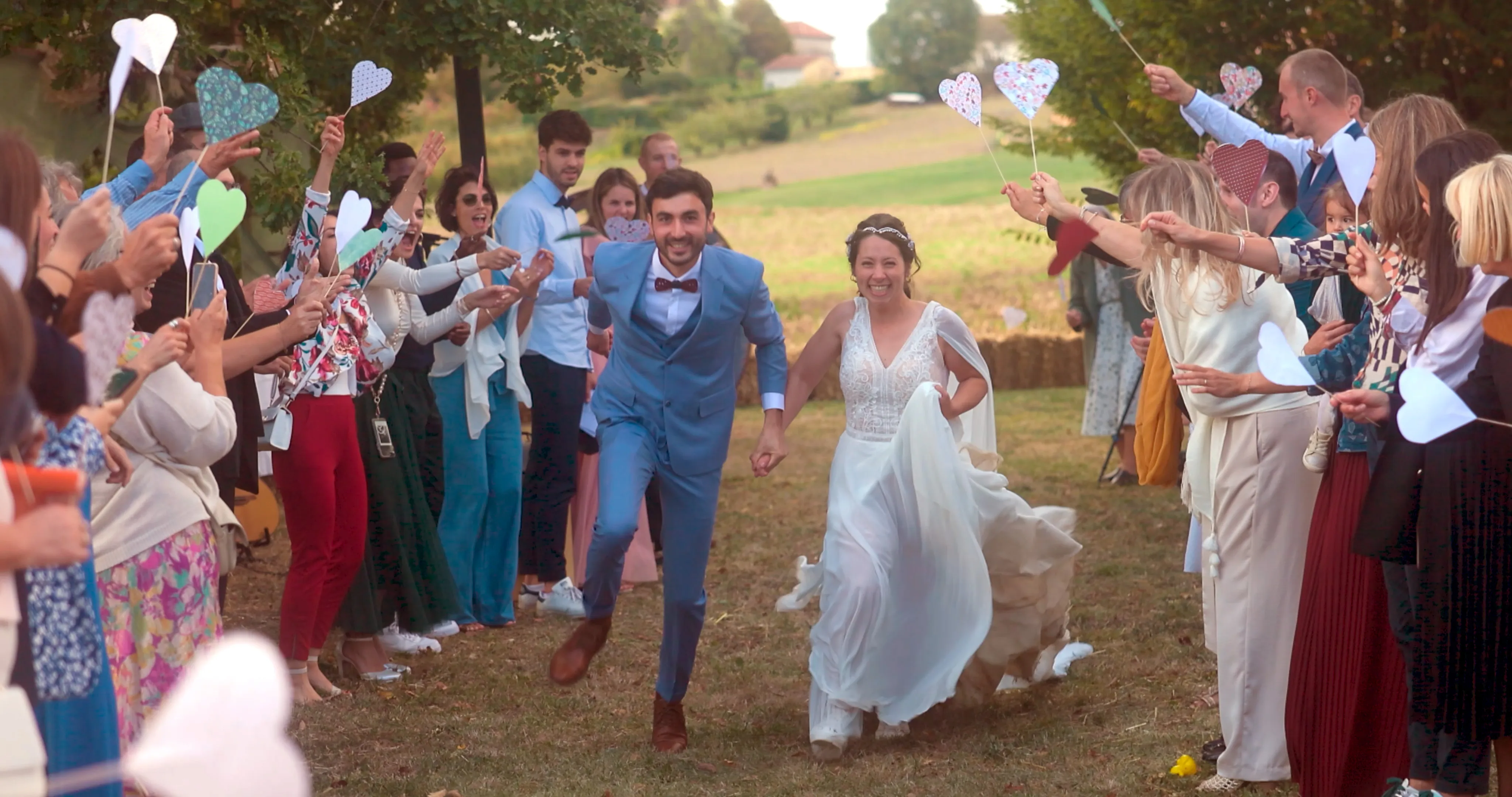 Vidéo Couple mariés normandie